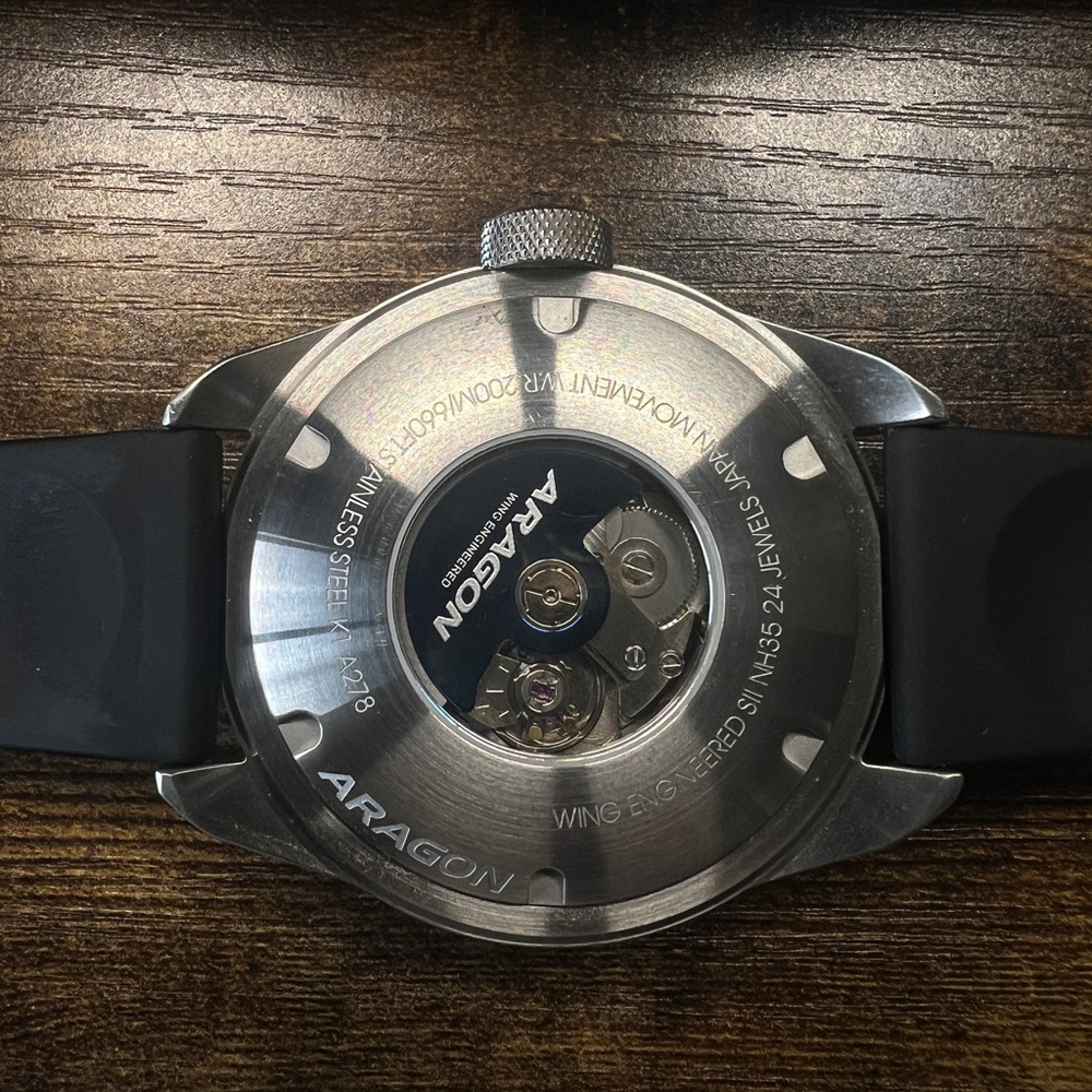 ARAGON Divemaster Evo Men’s Dive Watch | Mechanical | 200M WR | Sapphire - Picture 3 of 6